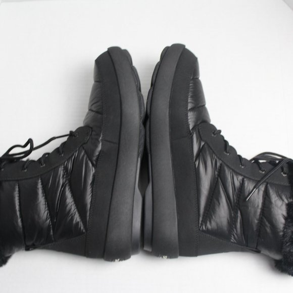 SPERRY - Bearing Plushwave Faux Fur Lace-Up Boots - Picture 4 of 11